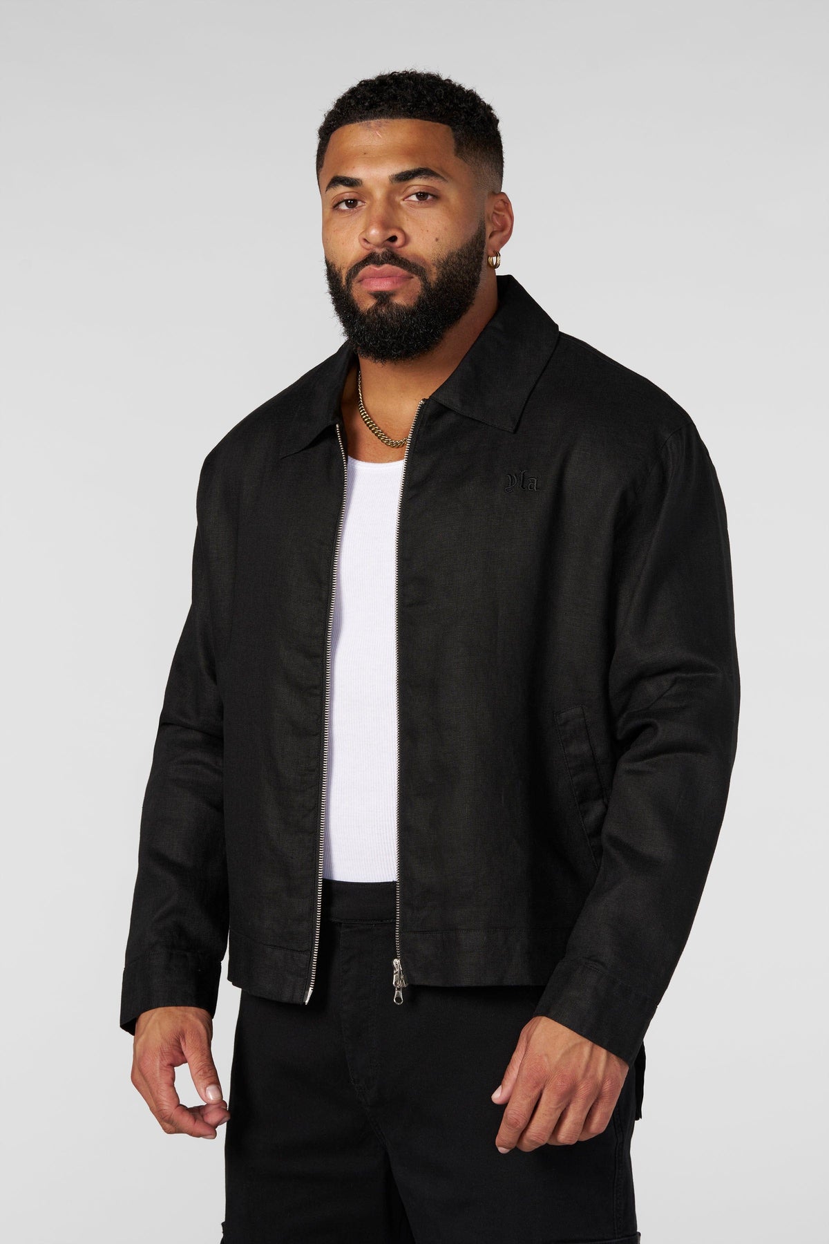 5122 - Oxford Linen jacket